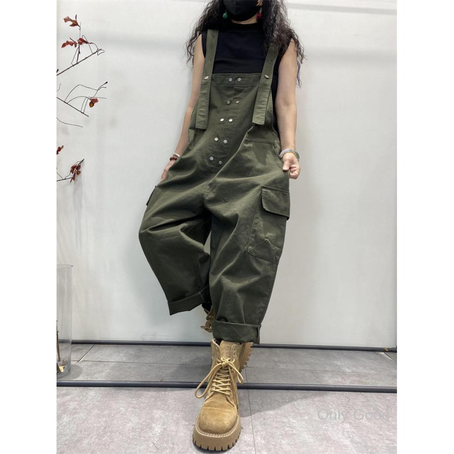 オーバーオール レディース サロペット パンツ オールインワン