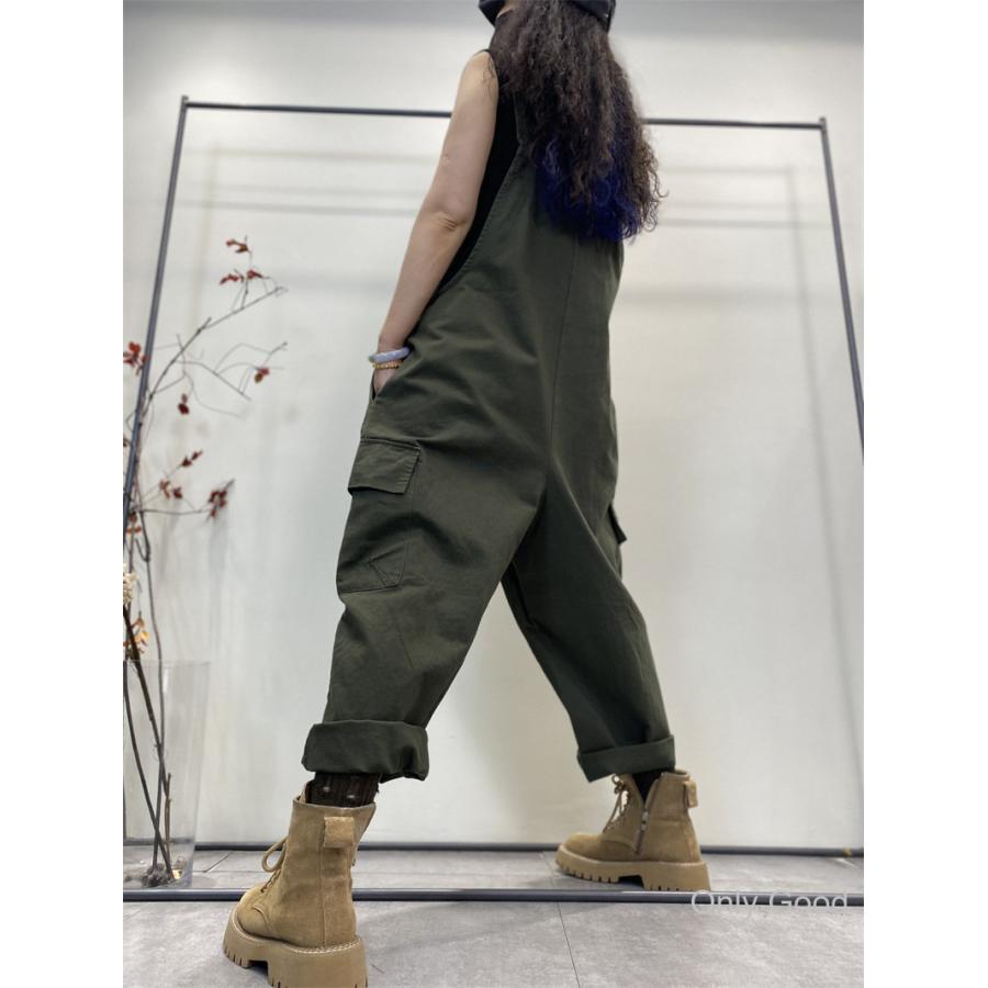 オーバーオール レディース サロペット パンツ オールインワン