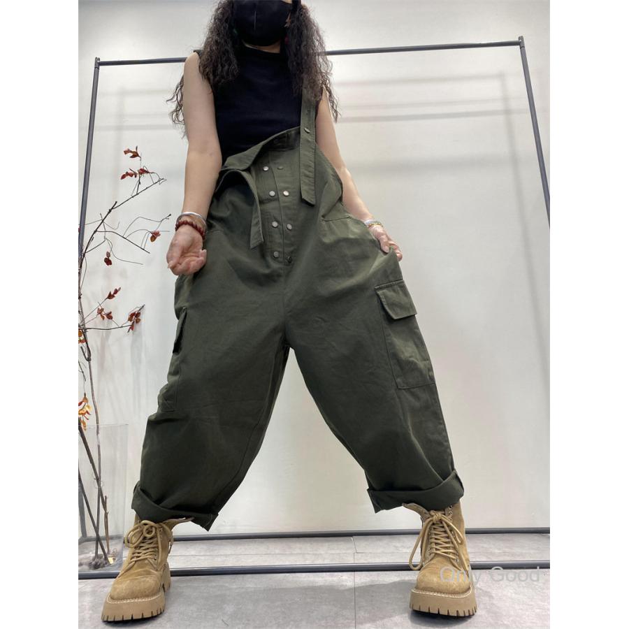 オーバーオール レディース サロペット パンツ オールインワン