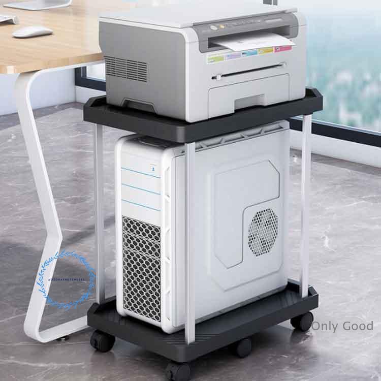 pcワゴン デスクワゴン 収納棚 ワゴン キャスター付き プリンター台 2