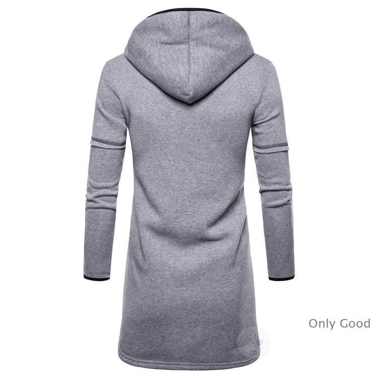 ロングパーカー メンズ ロングコート パーカー ロングカーディガン ジャージ シャツジャケット フーディガン カーディガン 長袖 冷房対策 レディース スウェット | ブランド登録なし | 11