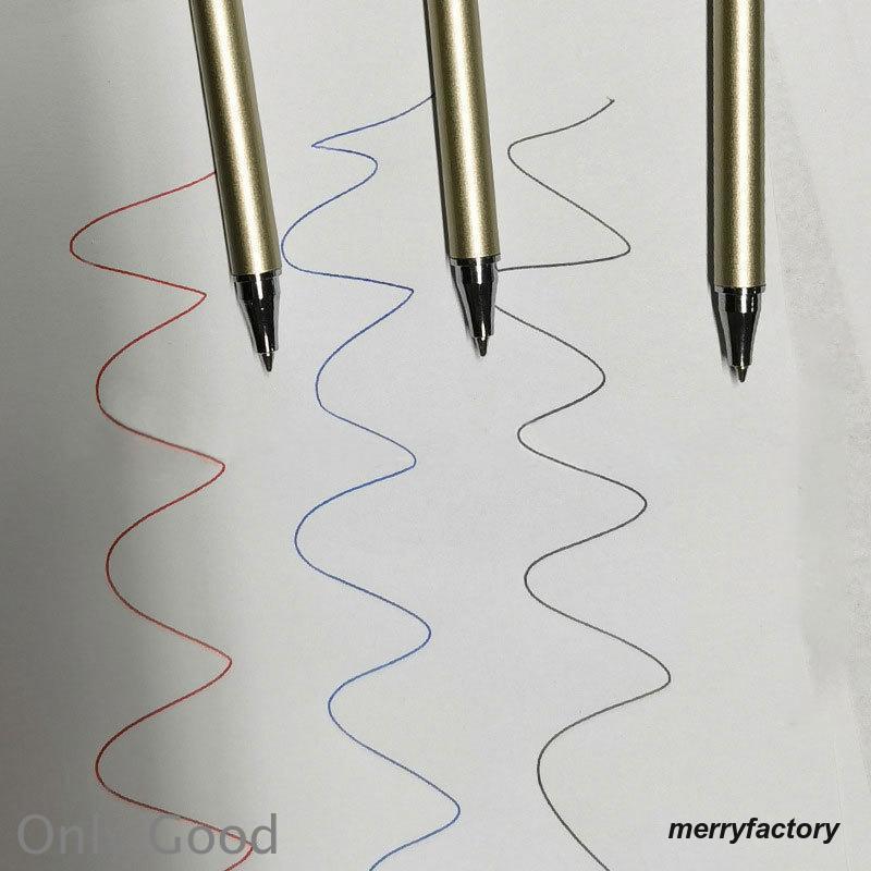 ボールペン ゴルフクラブ型 3本セット 3色セット 0.7mm 文具 文房具