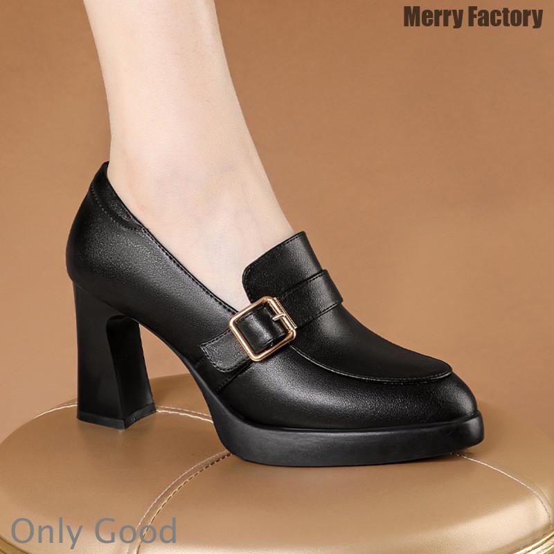 パンプス チャンキーヒール ローファー : Only Good - 通販 - Yahoo