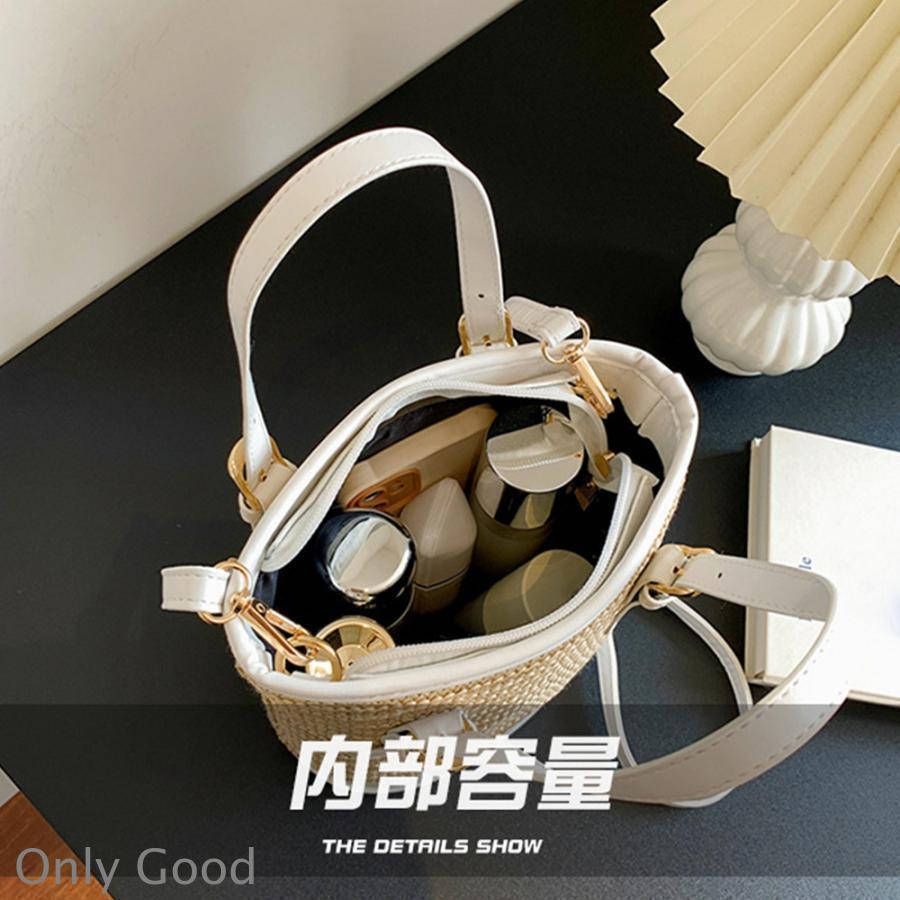 ストローショルダーバッグ かごバッグ 夏 : Only Good - 通販 - Yahoo
