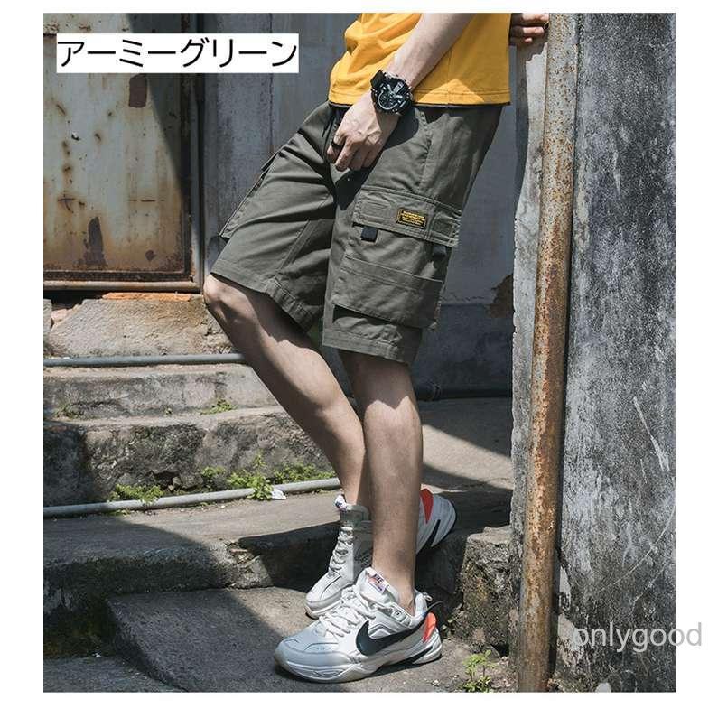 メンズ カーゴショートパンツ 夏 迷彩柄 カーゴパンツ カモフラ ハーフ
