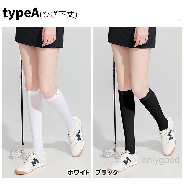 ゴルフソックス レディース ロングソックス ニーハイソックス 2type