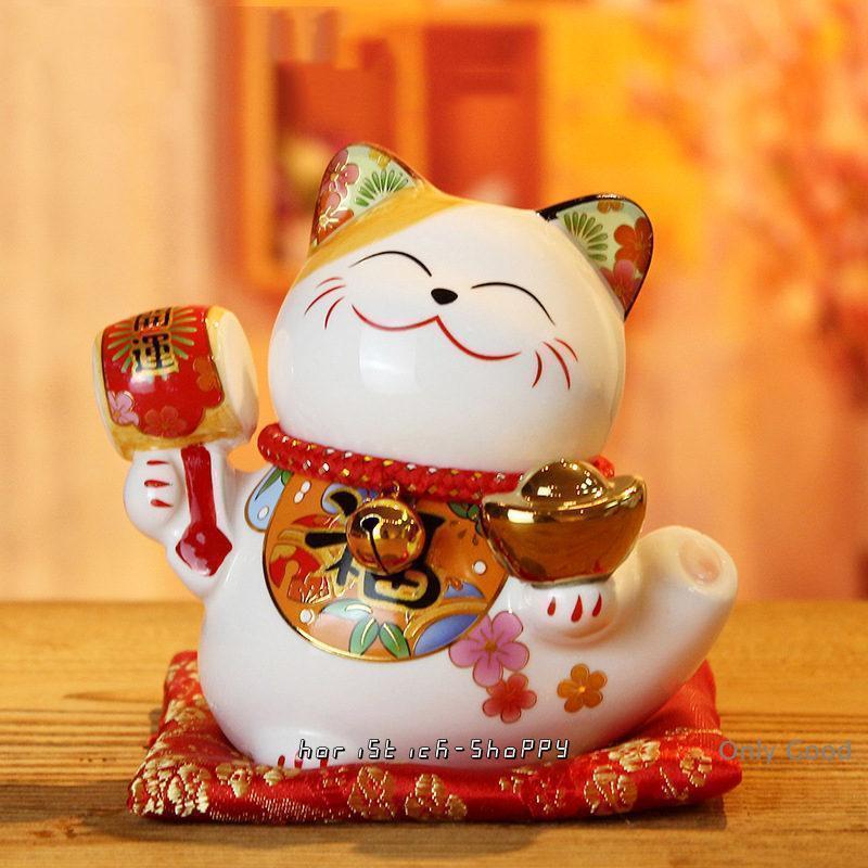 招き猫 置物 まねきねこ 開店祝い プレゼント 飲食店 かわいい