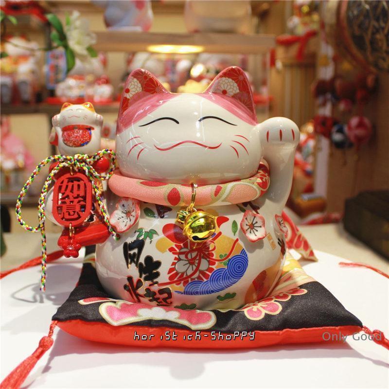 金運アップグッズ 招き猫 置物 金運招福 千客万来 幸せ 新築祝い