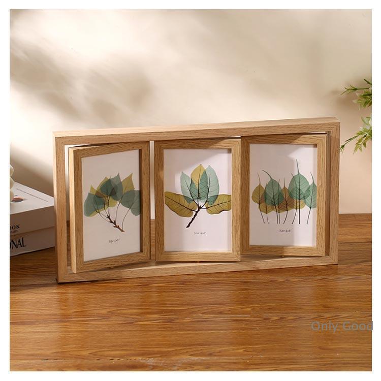 回転 クルクル 6面 ディスプレイ かわいい 写真立て L判 フォト