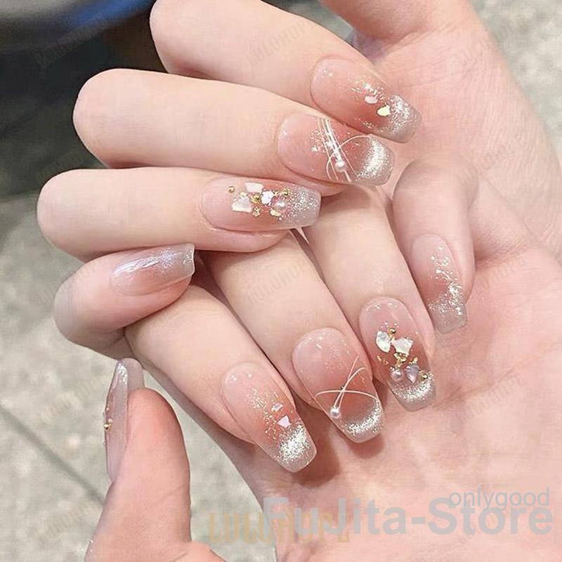 ネイルチップ ネイルシール 貼るだけ 付け爪 チップ ショート ネイル