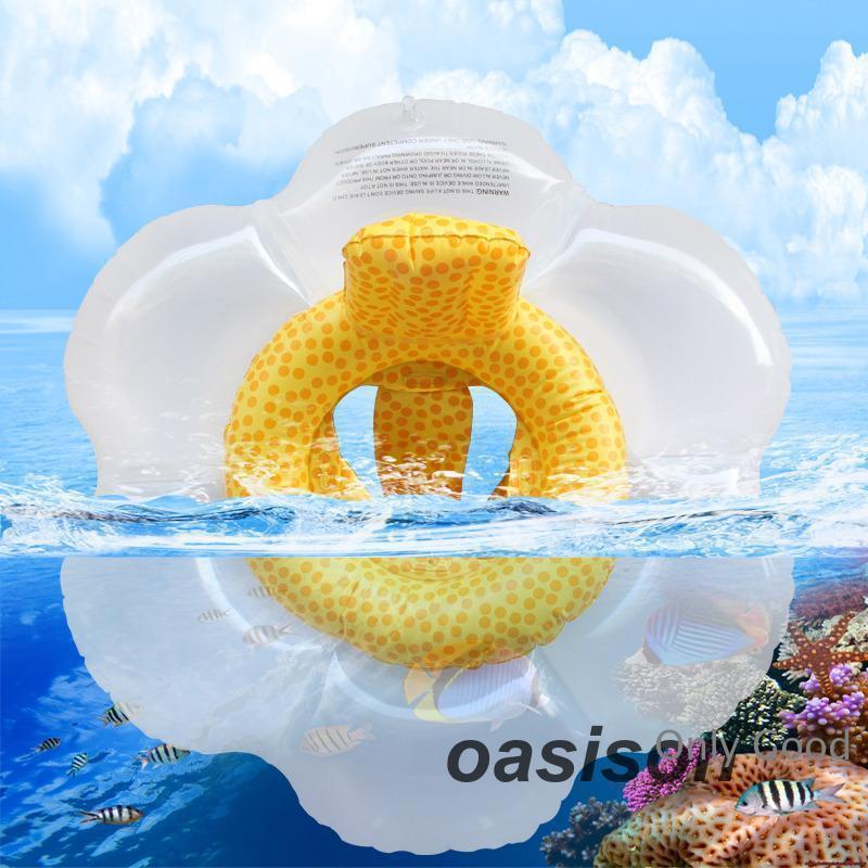 浮き輪 足入れ ベビー フロート うきわ 背もたれ 足穴 花型 浮輪 赤ちゃん 水遊び お風呂 水泳練習 プール 海 可愛い 1-4歳 インスタ映え | ブランド登録なし | 02