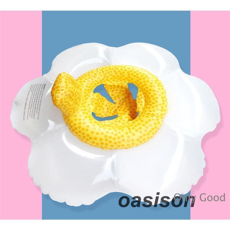 浮き輪 足入れ ベビー フロート うきわ 背もたれ 足穴 花型 浮輪 赤ちゃん 水遊び お風呂 水泳練習 プール 海 可愛い 1-4歳 インスタ映え | ブランド登録なし | 06