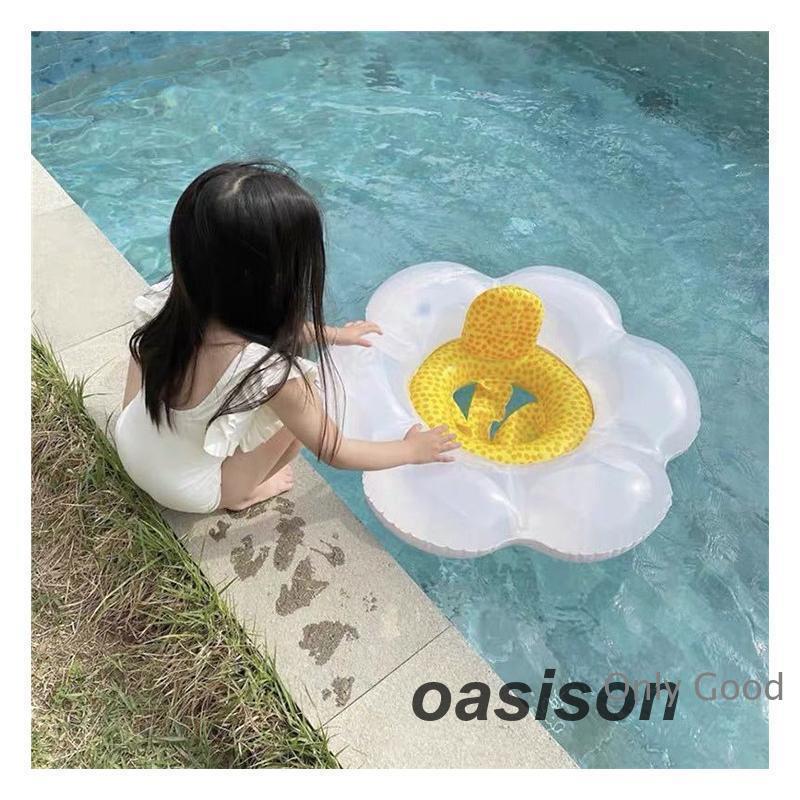 浮き輪 足入れ ベビー フロート うきわ 背もたれ 足穴 花型 浮輪 赤ちゃん 水遊び お風呂 水泳練習 プール 海 可愛い 1-4歳 インスタ映え | ブランド登録なし | 08