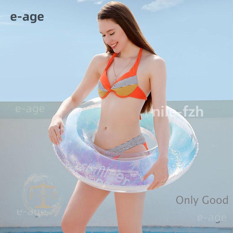 浮き輪 大人用 浮き輪 子供用 大きい うきわ キラキラ 星空 スイミング 浮具プール 水泳 水遊び 海水浴 夏グッズ 取っ手 親子 | ブランド登録なし | 13