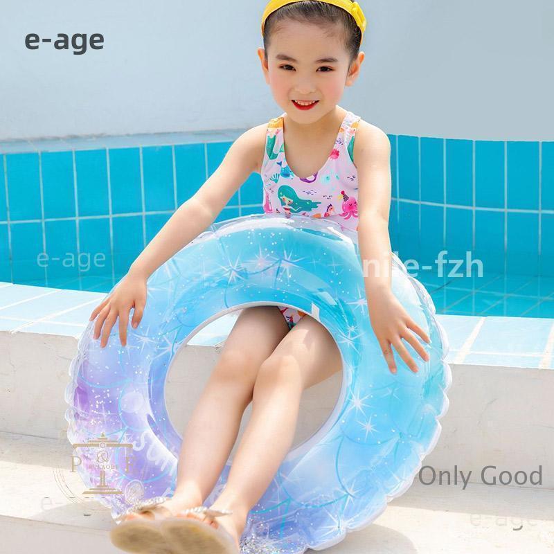 浮き輪 大人用 浮き輪 子供用 大きい うきわ キラキラ 星空 スイミング 浮具プール 水泳 水遊び 海水浴 夏グッズ 取っ手 親子 | ブランド登録なし | 18