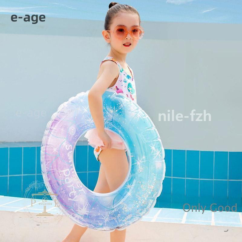 浮き輪 大人用 浮き輪 子供用 大きい うきわ キラキラ 星空 スイミング 浮具プール 水泳 水遊び 海水浴 夏グッズ 取っ手 親子 | ブランド登録なし | 19