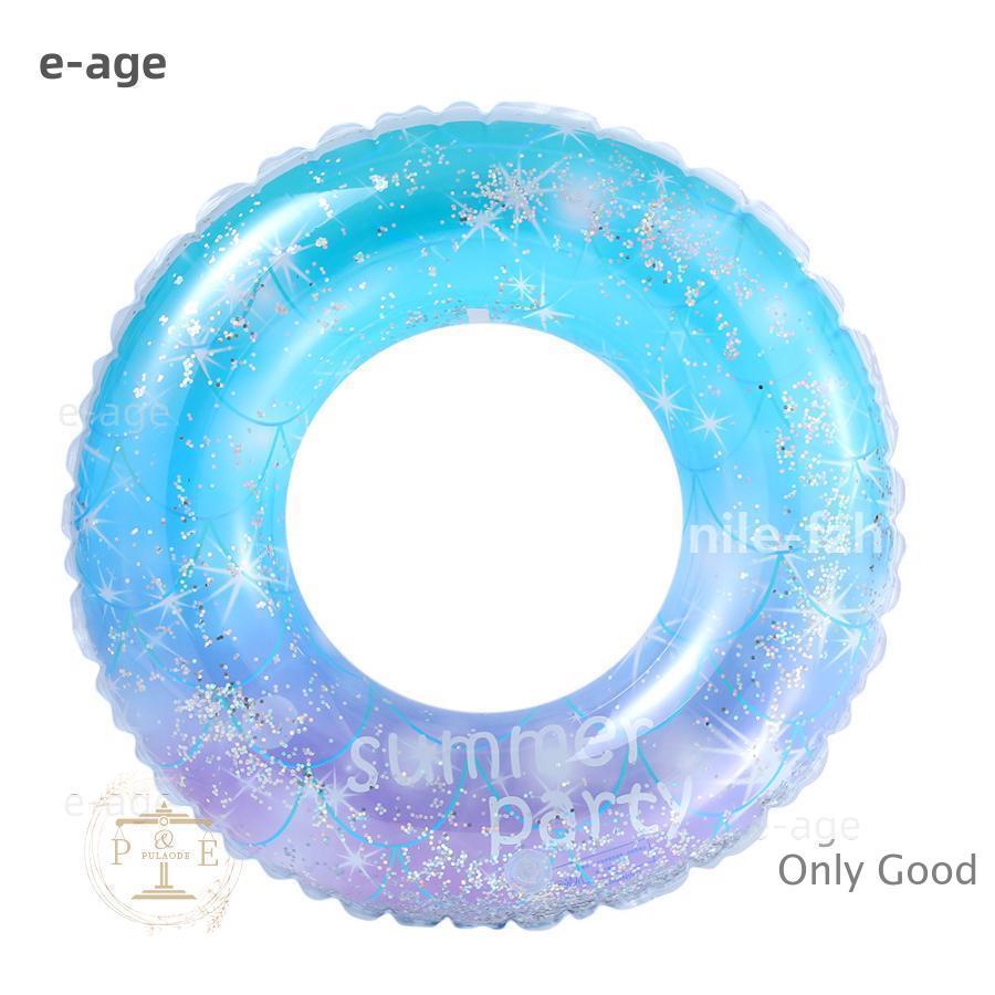 浮き輪 大人用 浮き輪 子供用 大きい うきわ キラキラ 星空 スイミング 浮具プール 水泳 水遊び 海水浴 夏グッズ 取っ手 親子 | ブランド登録なし | 01