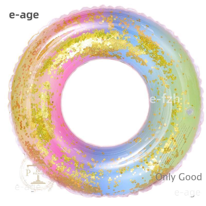 浮き輪 大人用 浮き輪 子供用 大きい うきわ キラキラ 星空 スイミング 浮具プール 水泳 水遊び 海水浴 夏グッズ 取っ手 親子 | ブランド登録なし | 04