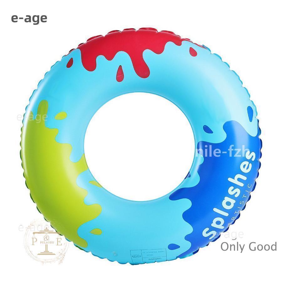 浮き輪 大人用 浮き輪 子供用 大きい うきわ キラキラ 星空 スイミング 浮具プール 水泳 水遊び 海水浴 夏グッズ 取っ手 親子 | ブランド登録なし | 07