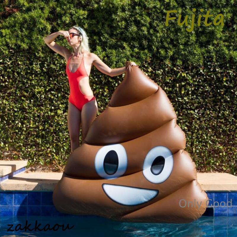 浮き輪 大人用 面白い 浮き具 フロート フローター プール 海水浴 フローティングラウンジ フロートボート 水遊び うんこ形 男女兼用 | ブランド登録なし | 01
