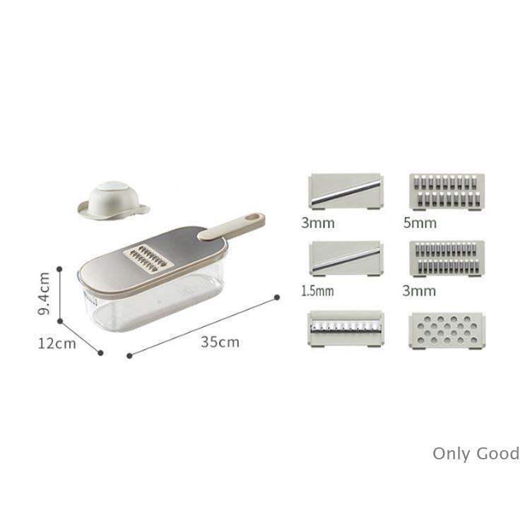野菜スライサー セット 1台6役 ステンレス スライサー 千切り