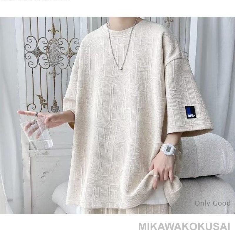 セットアップ メンズ 半袖 夏 上下セット Tシャツ ハーフパンツ