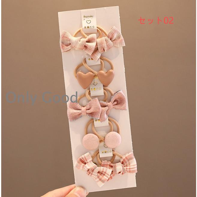 ヘアゴム リングゴム 10本 セット 子供 キッズ ベビー 女の子 可愛い