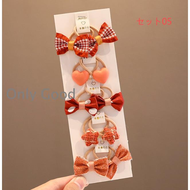 ヘアゴム リングゴム 10本 セット 子供 キッズ ベビー 女の子 可愛い