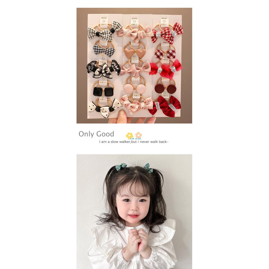 ヘアゴム リングゴム 10本 セット 子供 キッズ ベビー 女の子 可愛い
