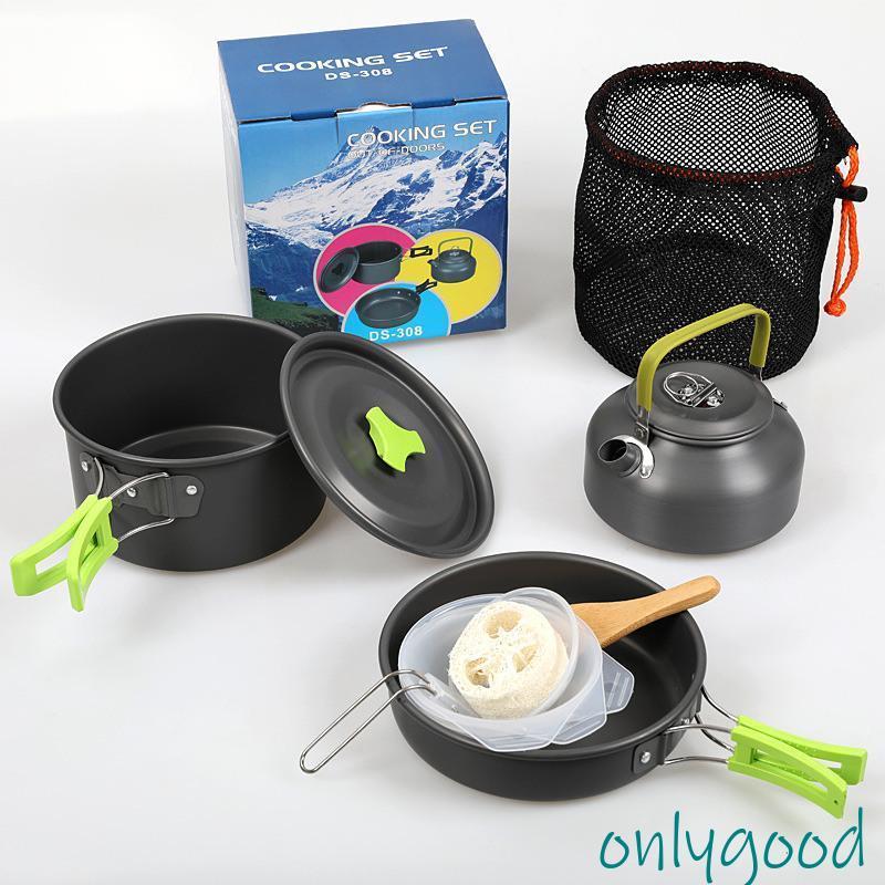 クッカーセット キャンプクッカー ケトル キャンプ鍋セット クッキング