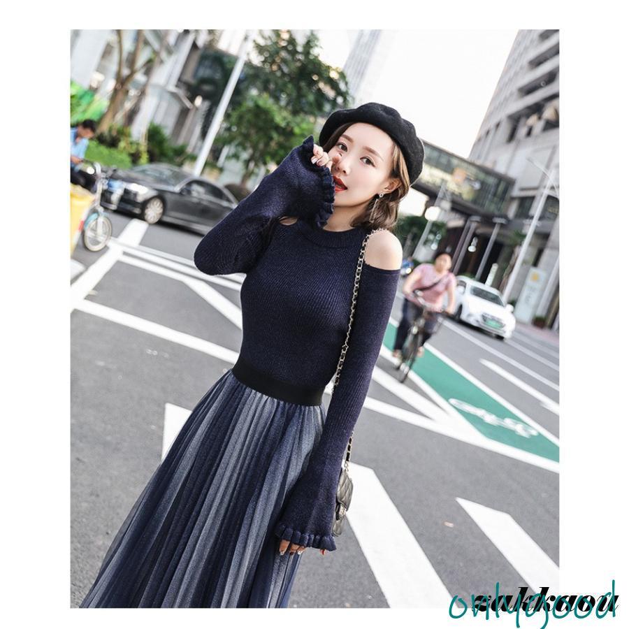 セットアップ レディース スカート 秋 冬 ニットセーター