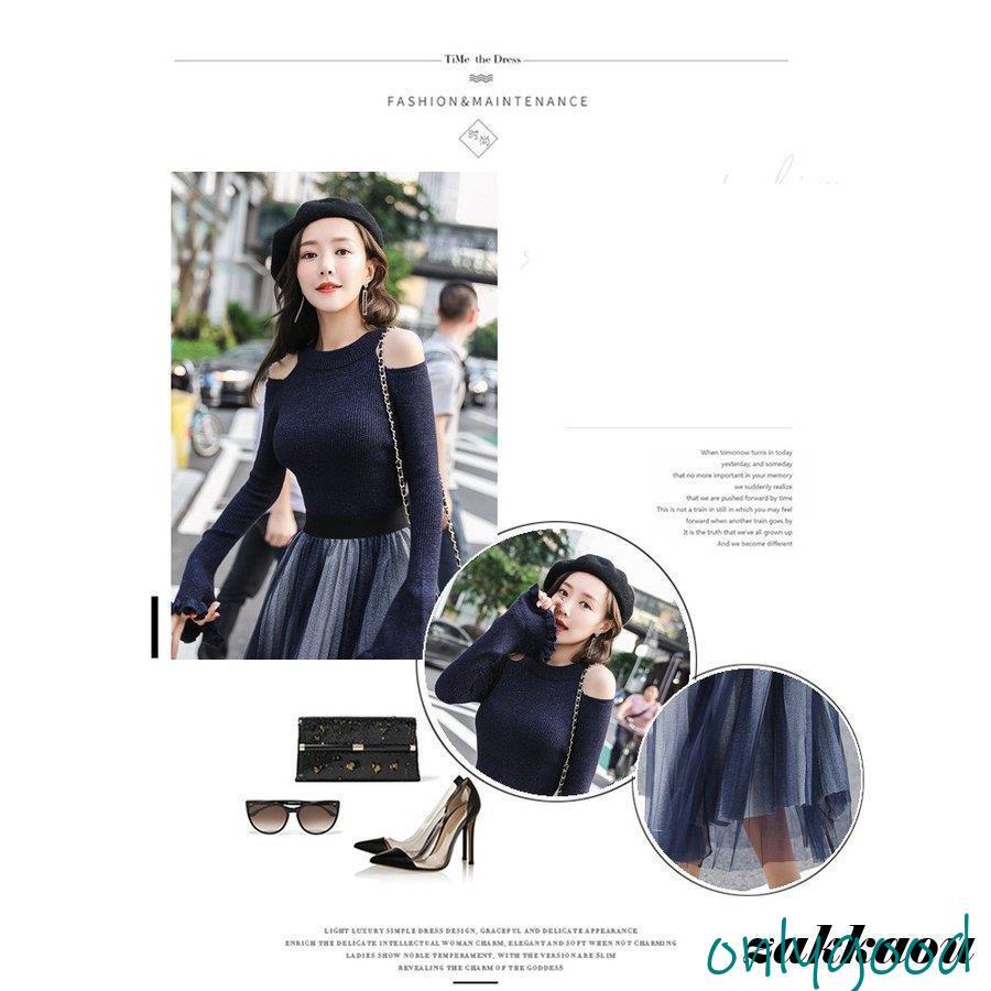 セットアップ レディース スカート 秋 冬 ニットセーター