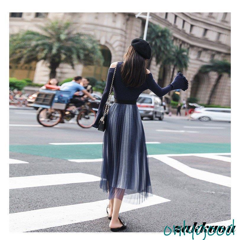 セットアップ レディース スカート 秋 冬 ニットセーター