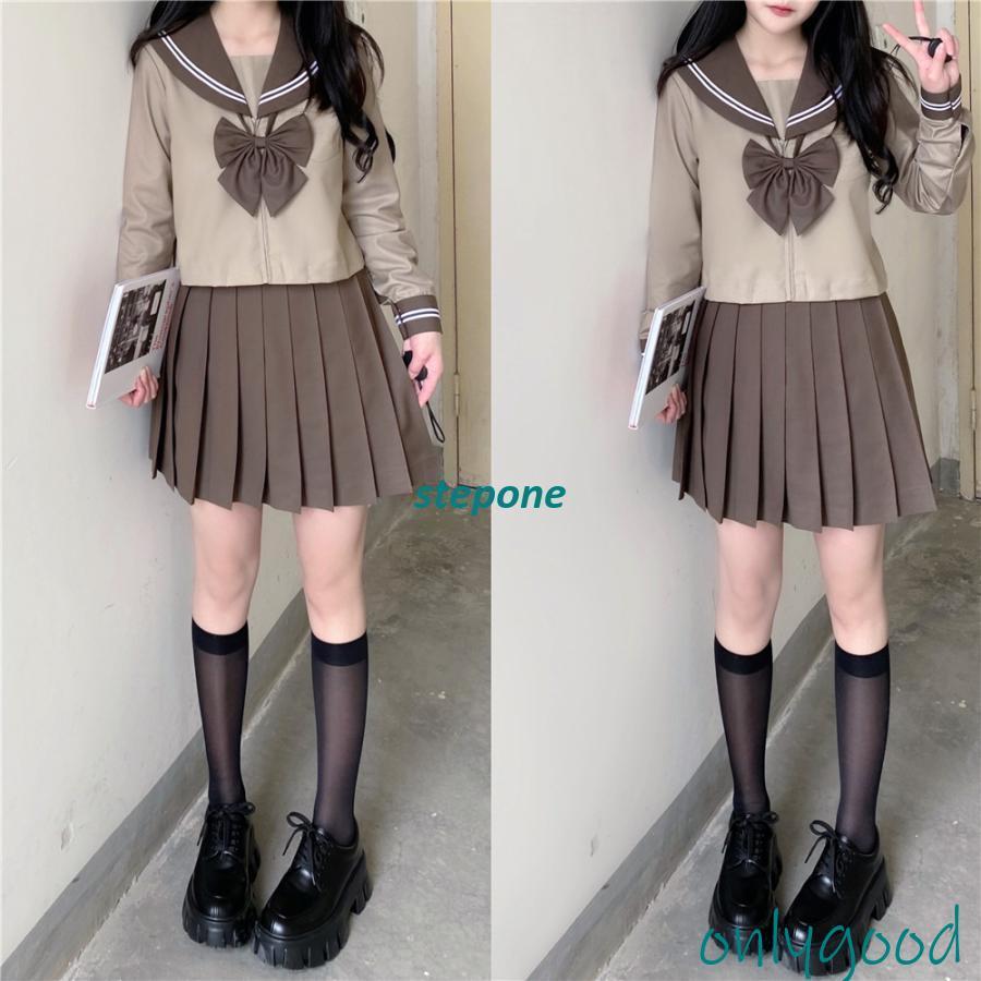 女子高生 制服 セーラー服 女子高校生 学生服 長袖 セットアップ 上下