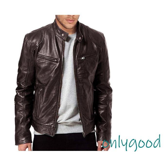 店長おすすめ ライダースジャケット メンズ シングル 革ジャン レザー