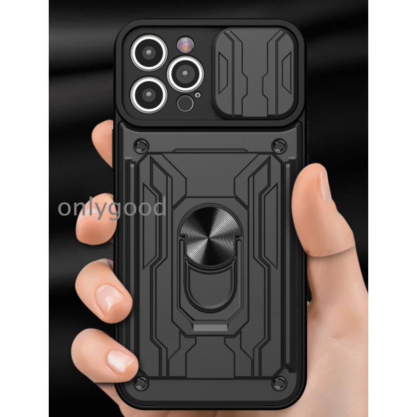 iphone 15 14 13 pro max 背面型 リング付き スタンド機能 カード収納