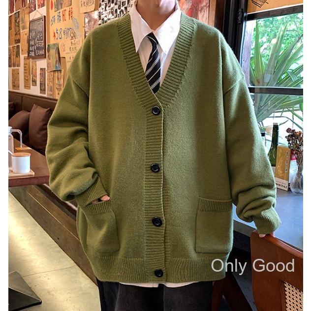 [xulee] カーディガン メンズ 秋服 冬服 セーター 暖かい 大きい サイ カーディガン メンズ 秋 冬 ニットカーディガン セーター Vネック