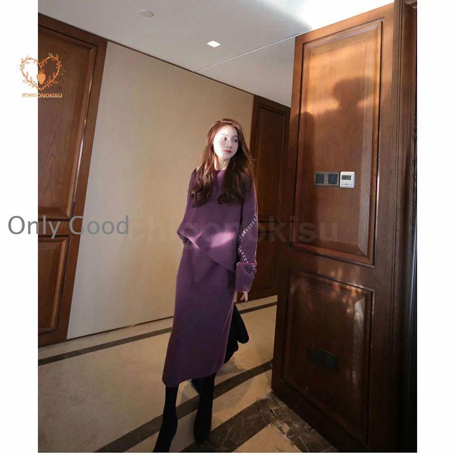 卒業式 スーツ 母 セットアップ レディース 秋 冬 40代 50代 服 ニット