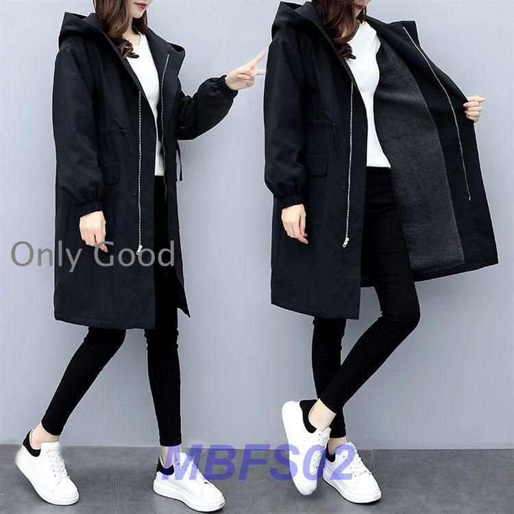 モッズコート レディース ロング 秋 冬 裏ボア フード付き