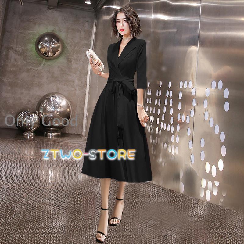 カシュクールドレス パーティードレス 結婚式 お呼ばれドレス 20代 30