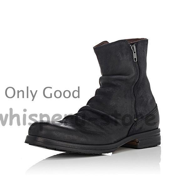 ライダーブーツ ショートブーツ メンズ ベルト ロングブーツ 長靴