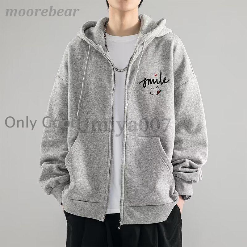 パーカー メンズ 秋 冬 長袖 トップス カーディガン ジップアップ