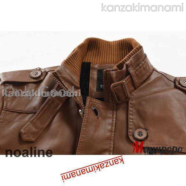 秋 冬 新作 レザーコート メンズ PUレザー 革ジャン 革コート 皮コート