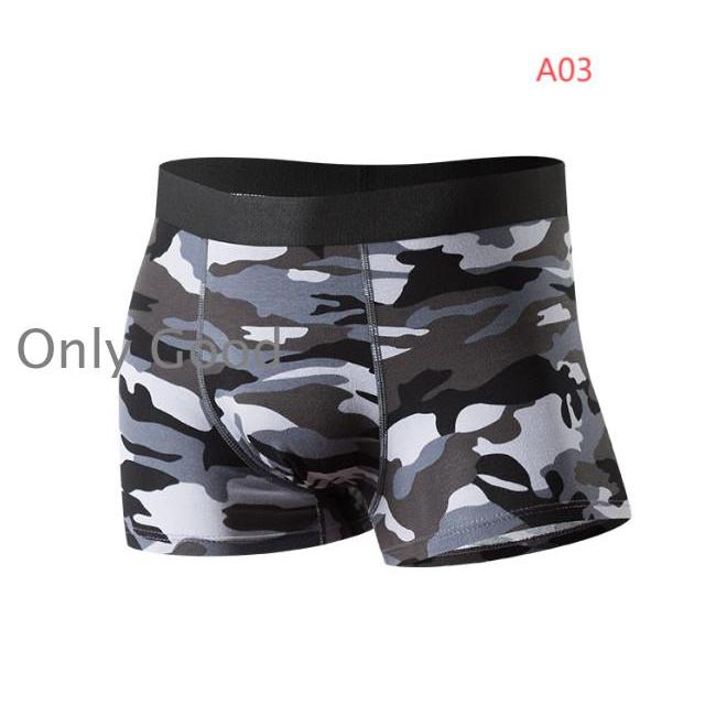 ボクサーパンツ メンズ10枚セット 下着 迷彩柄 シームレスパンツ