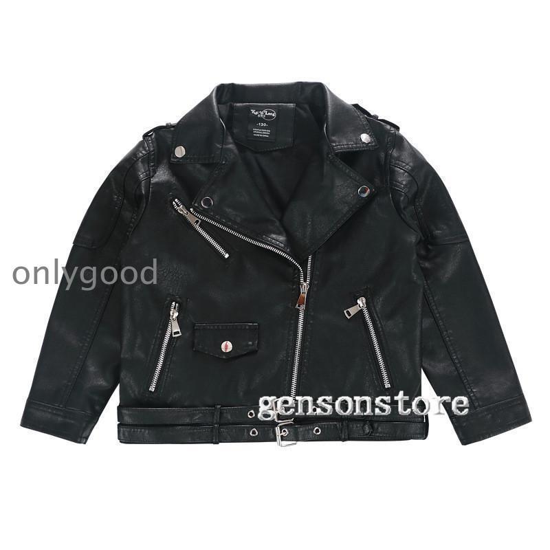 子供服 ジャケット アウター 合皮フェイクレザー ライダースジャケット