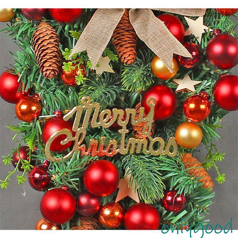 クリスマスリース クリスマス飾り付け 玄関ドア 花 フラワーリース