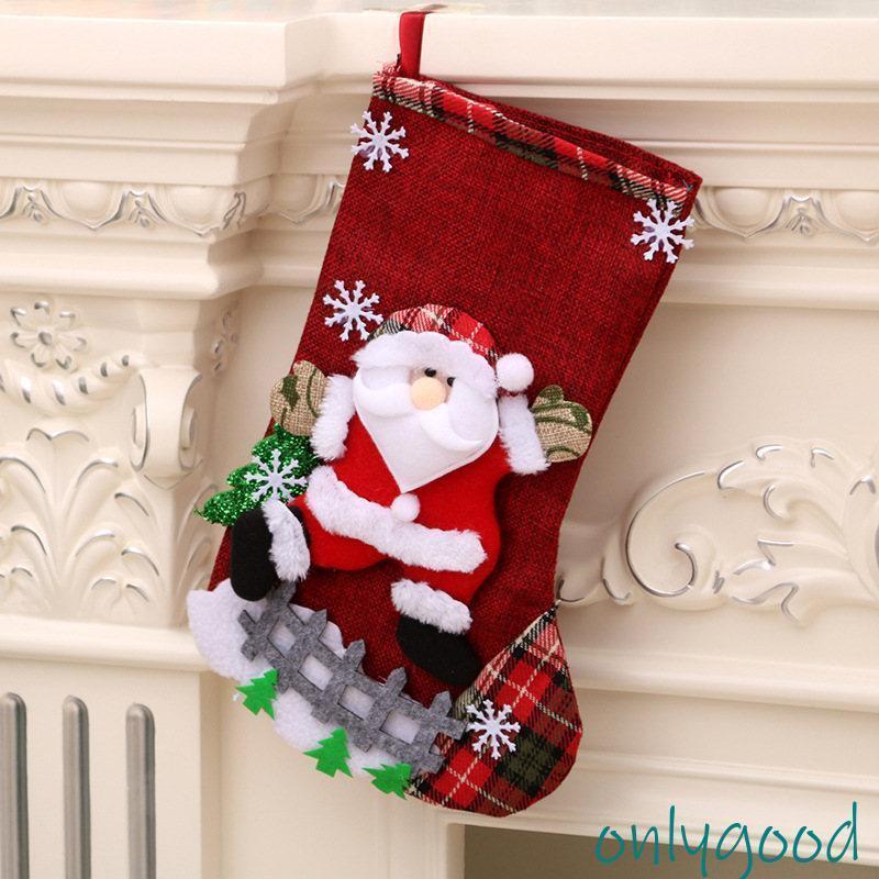 3足 セット サンタ 靴下 クリスマス 靴下オーナメント 飾り プレゼント Amazon.co.jp: ZHIZHUO クリスマス靴下 可愛い クリスマス