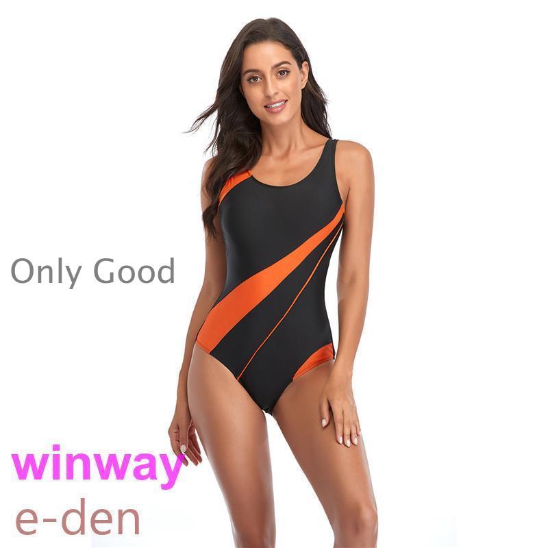 競泳水着 レディース 水着 女性用 体型カバー フィットネス水着 競泳用 練習用 スリムデザイン スイムウェア セパレート水着 水泳 めくれ防止 | ブランド登録なし | 18