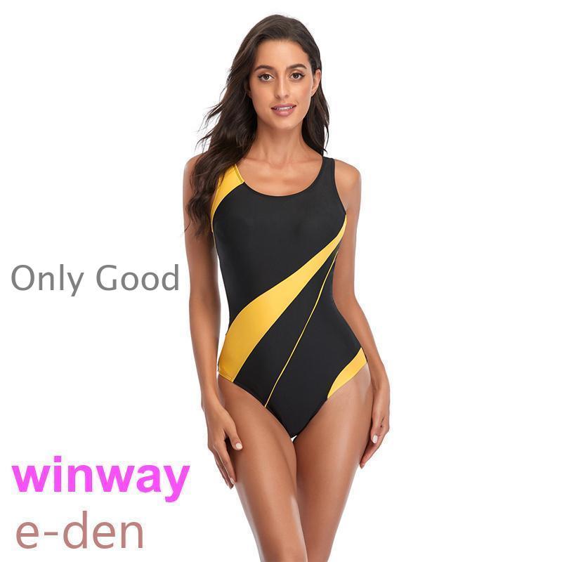 競泳水着 レディース 水着 女性用 体型カバー フィットネス水着 競泳用 練習用 スリムデザイン スイムウェア セパレート水着 水泳 めくれ防止 | ブランド登録なし | 04