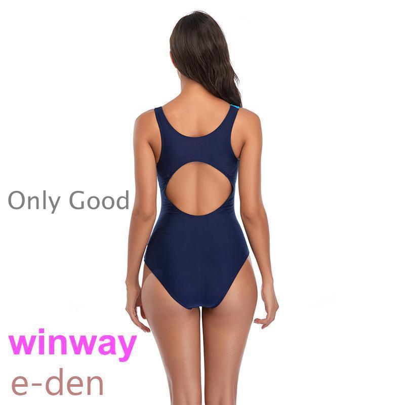 競泳水着 レディース 水着 女性用 体型カバー フィットネス水着 競泳用 練習用 スリムデザイン スイムウェア セパレート水着 水泳 めくれ防止 | ブランド登録なし | 05